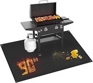 90 x 48 in Under Grill Mat Compatible with Blackstone 28in & 36in Griddle - Fireproof BBQ Mats for G