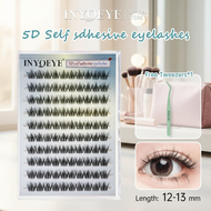 FiveD Self-Attached 3D D-Curled Eyelashes 12-13mm  Bulu Mata 3D D-Curled 5D Sendiri 12-13mm