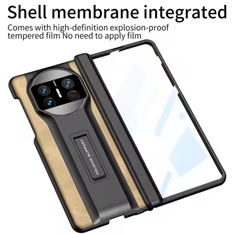 Magnet Leather Holder Case For Huawei Mate X3 Hinge Full Cover Anti-knock luxury Cases For Mate X 3 