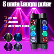 8*12W Lampu Kepala Bergerak Spider/Spider Moving Head Lights 8x12W LED Beam RGBW DMX Sound Activated