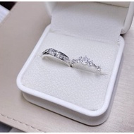 Couple ring Bibi silverbag, high quality real silver couple ring Bibi silver