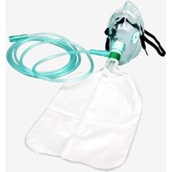 【COD + Local delivery】2 Pack Adult Non-Rebreather Oxygen Mask with 7 Foot Tubing &amp; Reservoir Bag - S