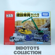 Tomica Gift Set ~ Construction Vehicle Set 5