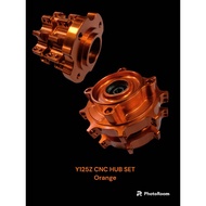 Y125Z CNC HUB SET ORANGE