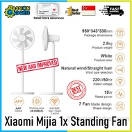 Xiaomi Mijia Smart Standing Fan 1X Upgrade Version Electric Floor Fan Smart App Control (China Version)