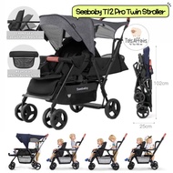 SEEBABY T12 Twins Stroller Pro Tandem Upgraded Prams