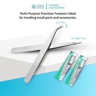 ANZ STUDIO Multipurpose Tweezers Straight & Curved