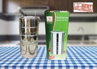 ปิ่นโต Smart lock 5 Tier Stainless Steel Size 14 Cm.