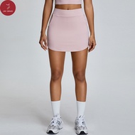 JOYSPACE - A-line skirt Tennis dress - Fashion tennis hip skirt with inner safety shorts - S41