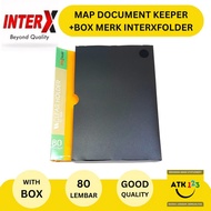 Map Clear Holder / Document Keeper Folio InterXFolder Isi 80 + Box