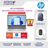 HP 15-fc0956AU 15.6" FHD Laptop Warm Gold ( R7-7730U, 16GB, 512GB SSD, ATI, W11, HS+M365 )