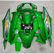 เฟรม ชุดสี กาบ เวฟ100s ปี2005รุ่น ยูบอกซ์ (Honda wave100 ubox) ครบชุด 10ชิ้น งาน abs พร้อมติดลาย