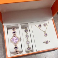 Epic Seven Color Difference Watch Love Diamond Jewelry Set Combination Festive Gift Light Luxury Ser