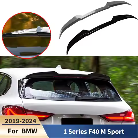 For BMW 1 Series F40 116i 116d 118d 118i 120i 120d M Sport 2019-2024 Rear Roof Lip Spoiler BodyKit T