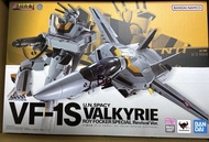 全新未開  Bandai dx 1/48 Macross 超時空要塞 vf -1s 福卡 （Valkyrie Rei・Focker Special RevivalVer. ） 超合金 /pose pl
