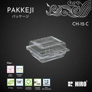 PAKKEJI Mika Sushi Tray Small Mochi Sausage Container - Hiro Food - CH-12