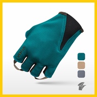 Zuna Gloves Cycling Men Economic Open Finger Cycling Gloves/