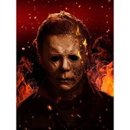 HONGJIE 5D DIY Diamond Art Painting Kits Horror Movie 16X20 Inches for Adults,Full Round Drill Rhine