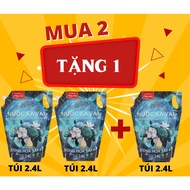 [Buy 2 get 1 free] IZI HOME fabric softener passionate floral scent 2.4 liter bag