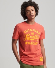 Superdry Vintage Home Run T-Shirt - Americana Red