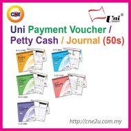 Uni Payment Voucher/ Petty Cash Voucher / Journal Voucher / General Cash Voucher