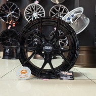 [1PC] Sport Rim 15inch BBS 15X6.5JJ ET40 4H100 GLASS BLACK | High Quality Sport Rim