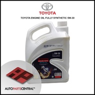 Toyota Engine Oil Fully Synthetic 5W-30 1Gallon (4Liters)