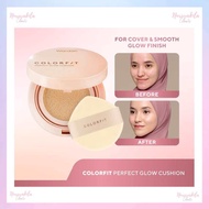 Wardah Colorfit Perfect Glow Cushion SPF 33 PA++ 15 g - Bedak Tahan 12 Jam / Refill / Isi Ulang