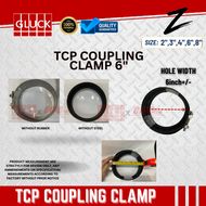 TCP COUPLING CLAMP (High Resistance to Temperature Variations)SIZE AVAILABLE IN 2INCH 3INCH 4INCH 6I