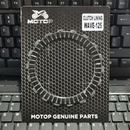 MOTOP Clutch Lining For HONDA WAVE125 - ( PER PC. ) - High Quality