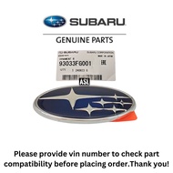 93033FG001 Subaru Rear Emblem GVB GVF V10 Sedan
