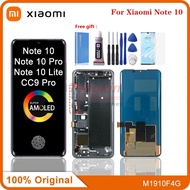 6.47"; Original AMOLED For Xiaomi Mi Note 10 LCD Note10 Pro Display Touch Screen Digitizer Xiaomi no