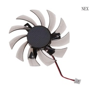 NEX 75MM PLD08010S12H 2Pin Cooler Fan Graphics Card Cooling Fan for Gigabyte 6850 7970 GTX 460 GTX56
