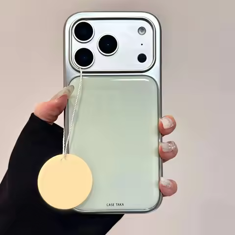 INS Simple Color Y2K Electroplated Drop Glue Phone Case For iPhone 16 15 14 13 12 11 17 Pro Max 16 1