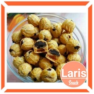 Kue Soes Kering / Sus Soes Coklat Mini Melted / Sus Coklat Lumer / Mini Choco Cake / LarisSnack