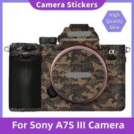 A7SIII A7SM3 A7S3 Decal Skin Vinyl Wrap Film Camera Body Protective Sticker For Sony ILCE-7SM3 ILCE7