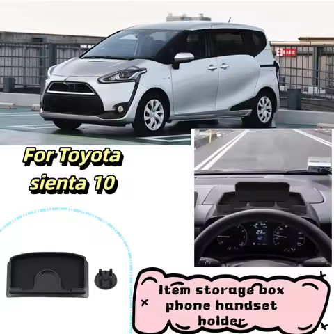 For Toyota sienta 10 seris 2022 2023 ABS front Instrument panel Item storage box phone handset holde
