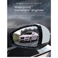 Rainproof Film Rearview Sticker Mirror Car Waterproof Film Anti-Fog Film Nano Rearview Mirror Reflective Mirror Glass Waterproofing Agent for Car