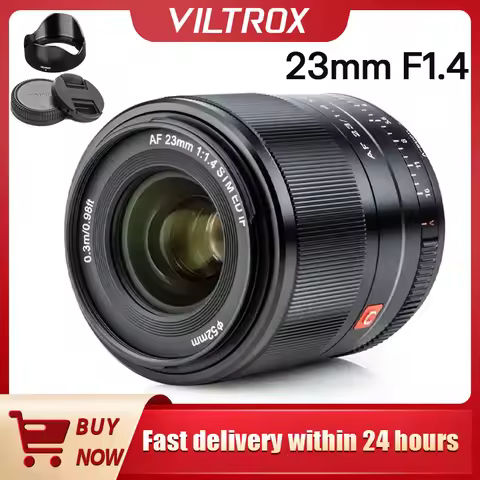 Viltrox AF 23mm F1.4 Auto Focus Large Aperture Portrait Lens Wide Angle Lenses for Sony E Canon EF-M