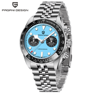 PAGANI DESIGN Quartz Men Watches Classic Chronograph Waterproof Stainless Steel Watch For Men Sapphi