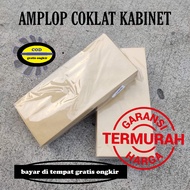 AMPLOP COKLAT/AMPLOP GAJIAN KABINET/AMPLOP UNDANGAN