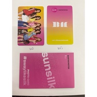 Babymonster X Sunsilk Card Thailand Babymonster Merch