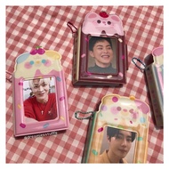 (Dream) Y2K round Cute Fourdessert, aesthetic pastellize mini collectbook photocard Album Polaroid/ 