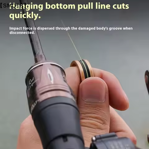 Alloy Cable Ring Fast Line Cutting Anti-slip Protect Hands Fishing Reel Tighten The Leader Knot Fish