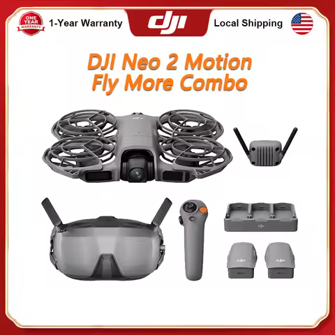 DJI Neo 2 Motion Fly More Combo With RC Motion 3 & Goggles N3 Neo 2 DJI Camera Drones Stable Transmi