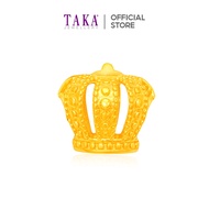 TAKA Jewellery 916 Gold Crown Charm