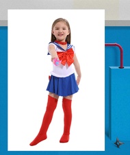 ของเล่นเด็ก1ชุดชุดเซเลอร์มูน Tsukino Usagi ชุดคอสเพลย์เสื้อผ้าชุดปาร์ตี้ฮาโลวีนชุดคาร์นิวัลของขวัญวั