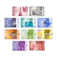 European Mahjong Chip Coins Card Chess and Card Room Special Children Points Reward Card High-End Fr