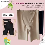 RARAKI (SL 008#) Plus Size High Waist Shapewear 2-In-1 Privacy Inner Pants Magic Curve Memeri Dual L