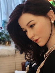 1：1 娃娃學姐 165寫實全硅膠仿真瑜珈關節素體 多款仿真人的頭雕可選